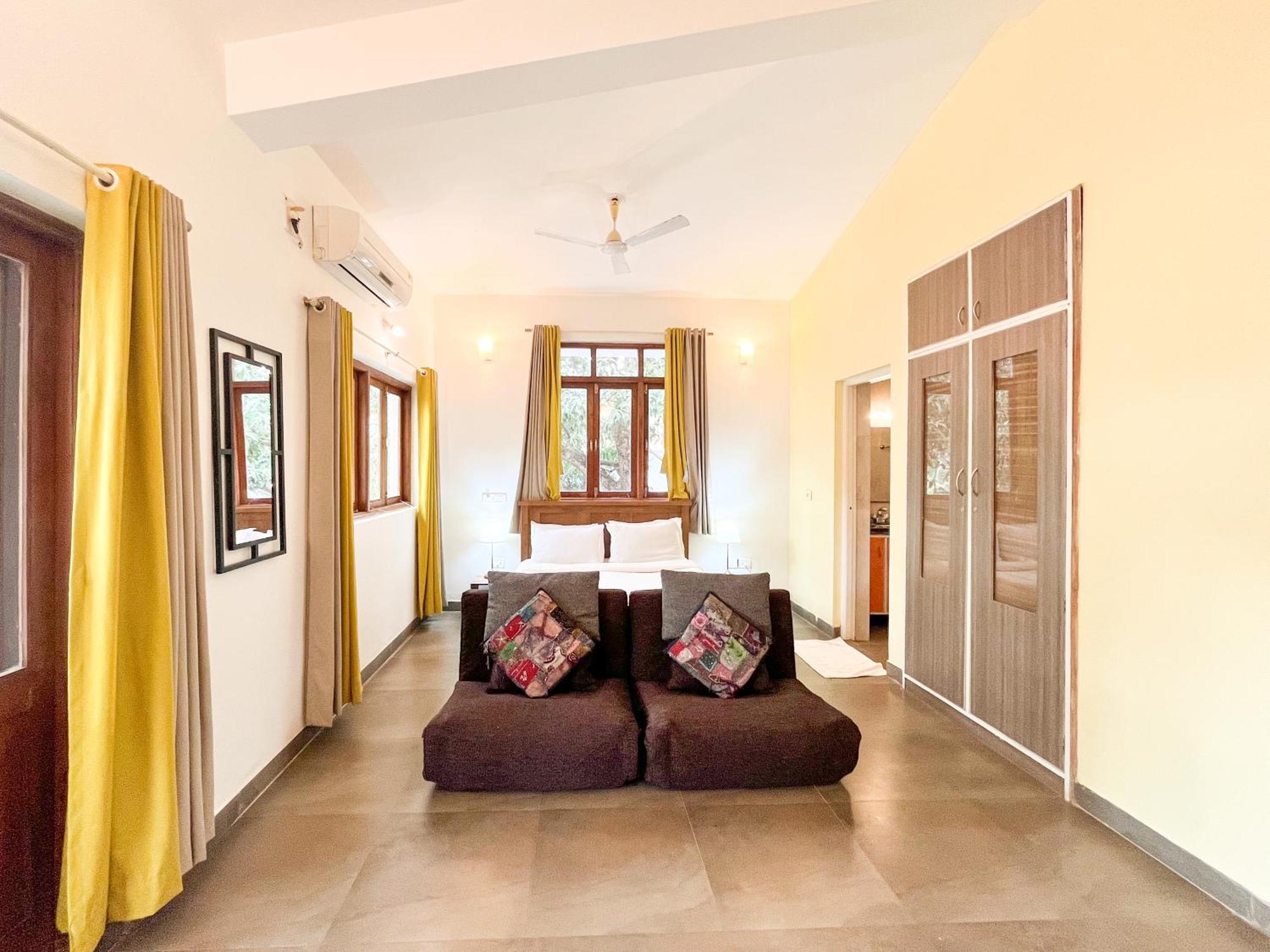 Rainforest - Casa Azure 5 Min Walk To The Beach Calangute Exterior foto