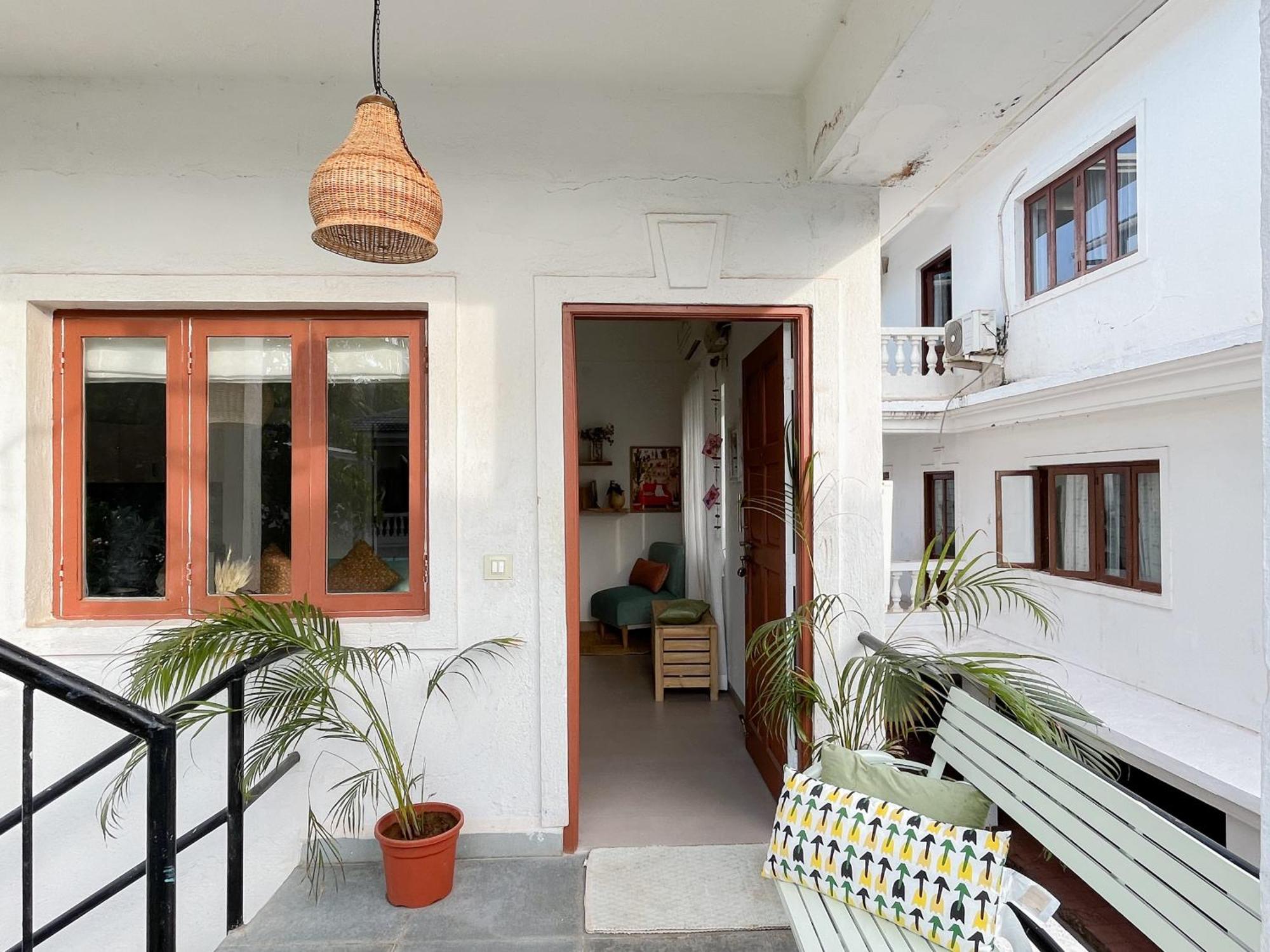 Rainforest - Casa Azure 5 Min Walk To The Beach Calangute Zimmer foto